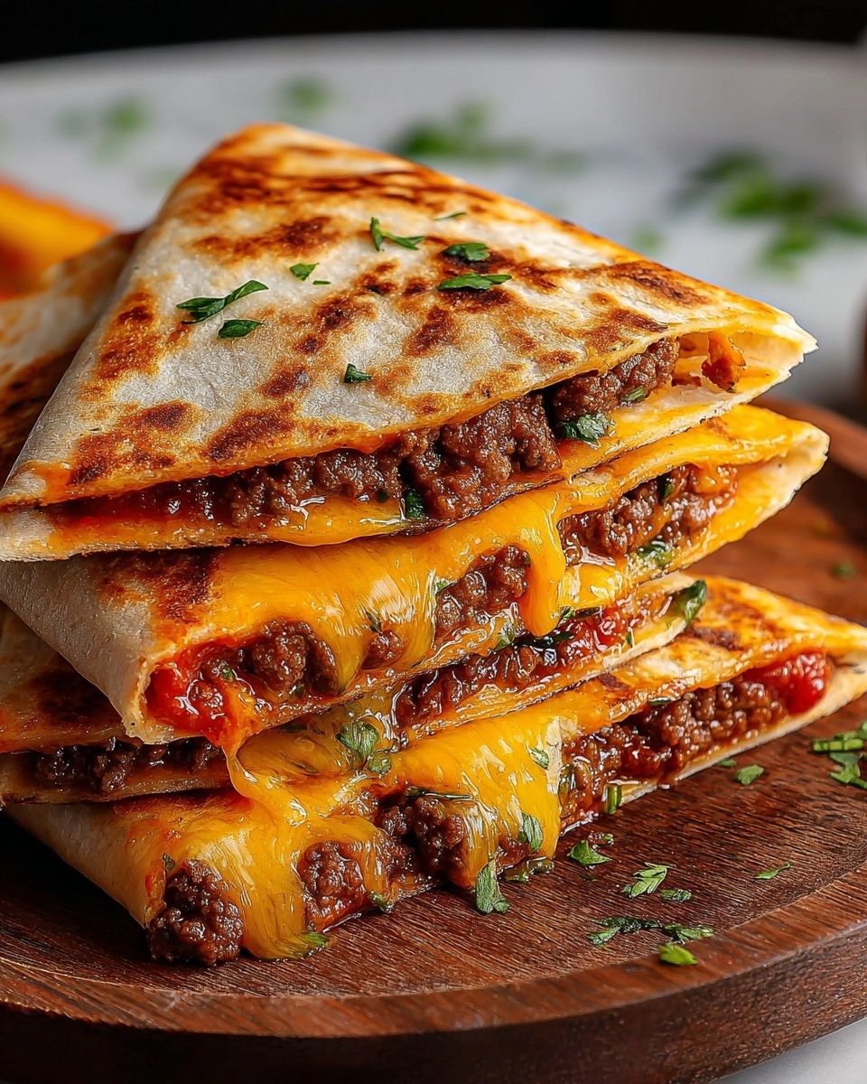 Quesadilla Burgers Recipe - Recipe Image