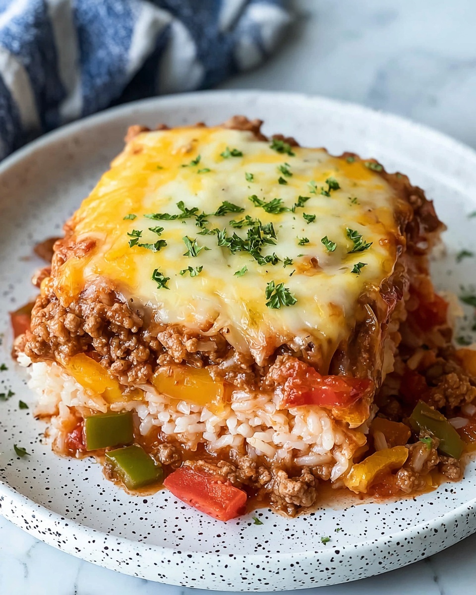 Stuffed Pepper Casserole Recipe - Recipe Image