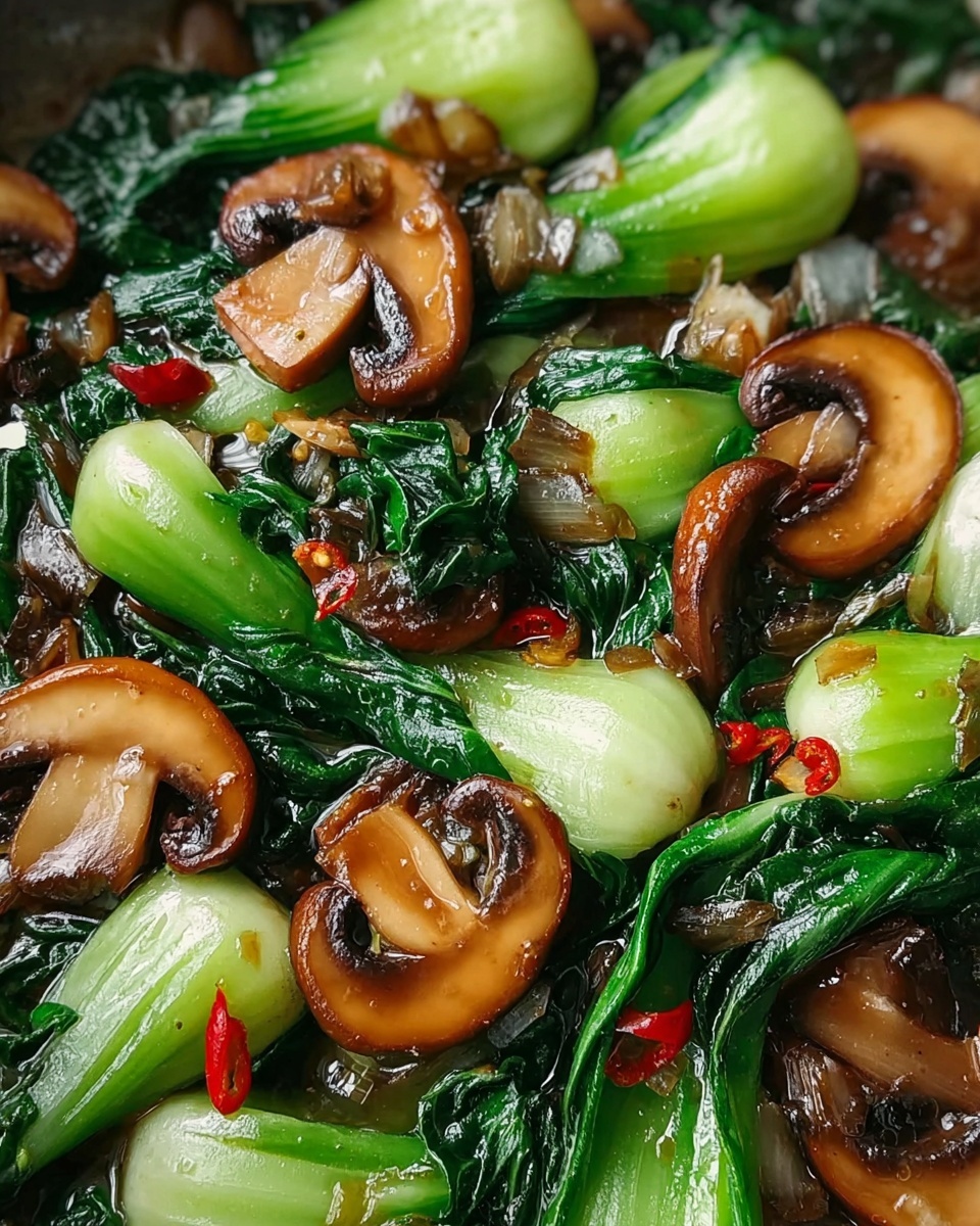 Bok Choy and Mushroom Stir-Fry Recipe - Recipe Image