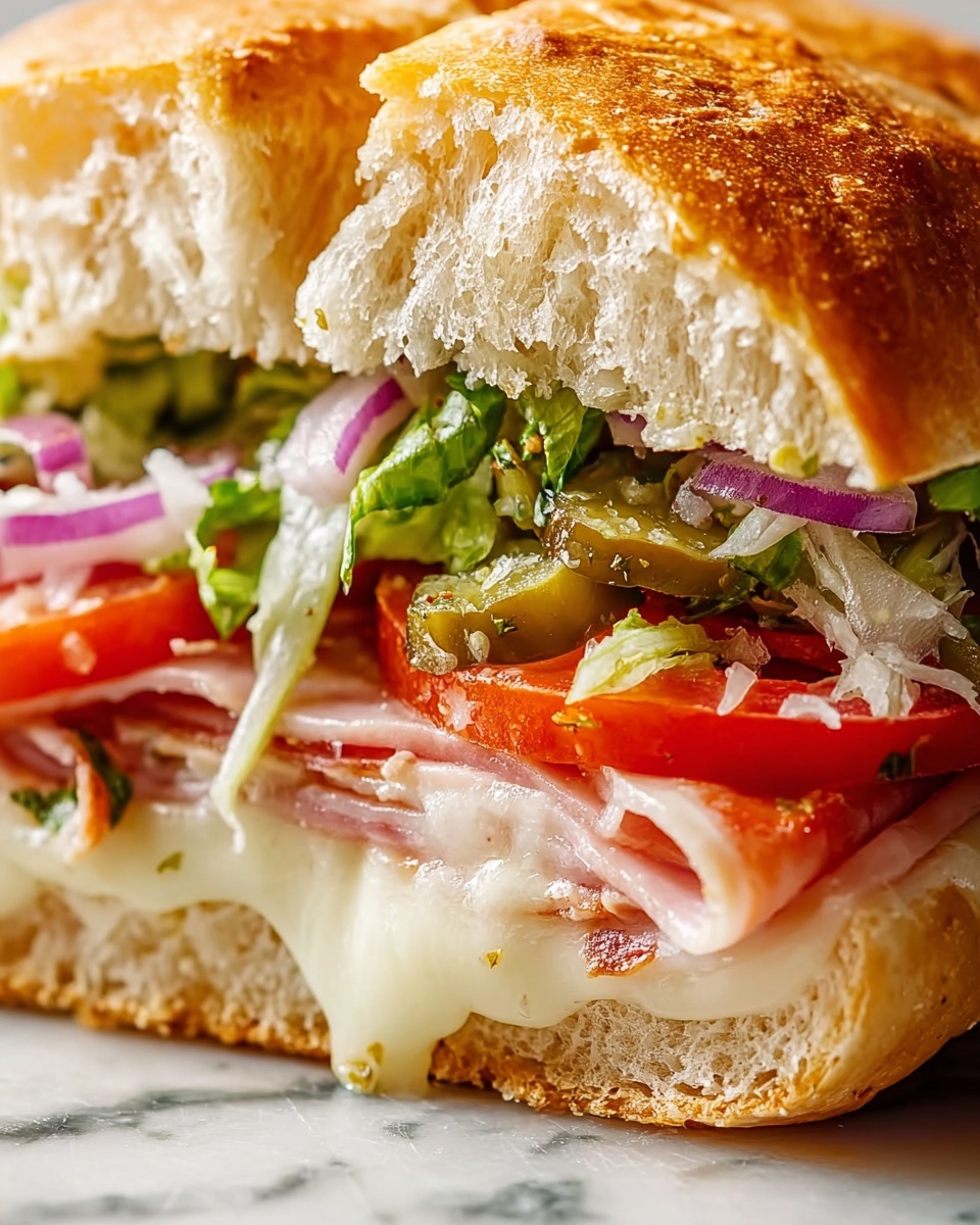 Chopped Italian Sandwich Recipe - Recipe Image