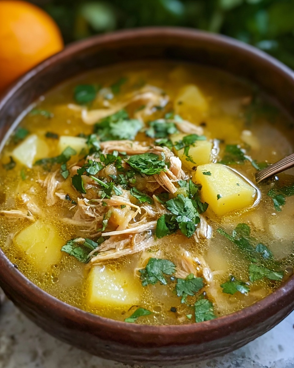 Cuban Chicken Soup Fiesta Recipe - Recipe Image