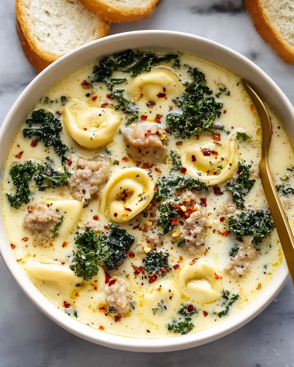 Sausage Tortellini Soup Recipe - Recipe Image