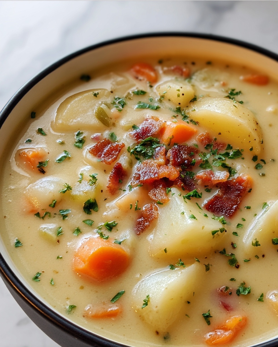 Best Homemade Potato Soup Recipe - Recipe Image