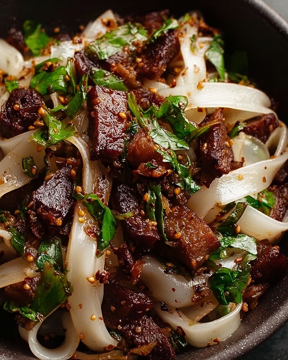 Cumin Lamb Noodles Recipe - Recipe Image