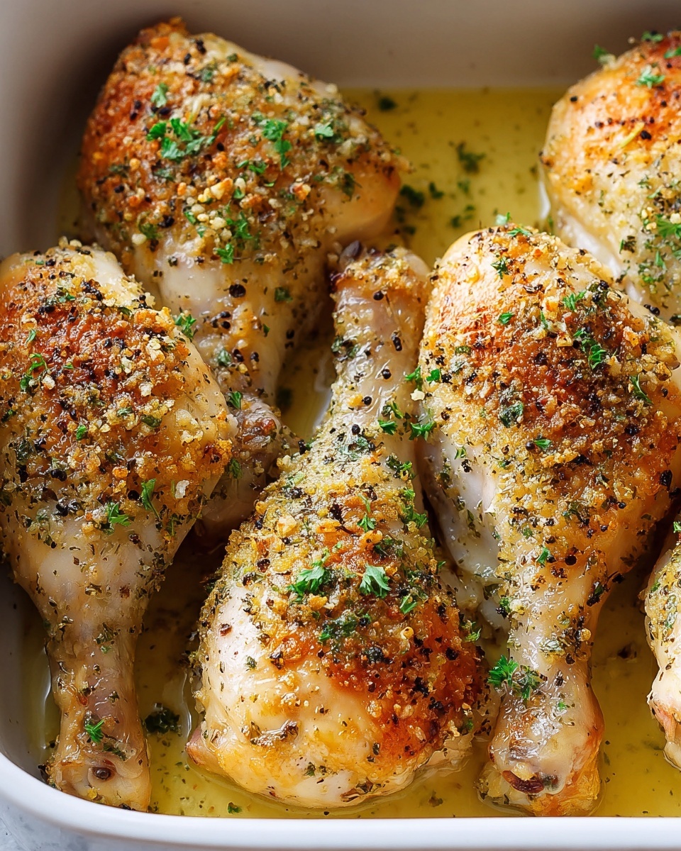 Garlic Parmesan Chicken Legs Recipe - Recipe Image