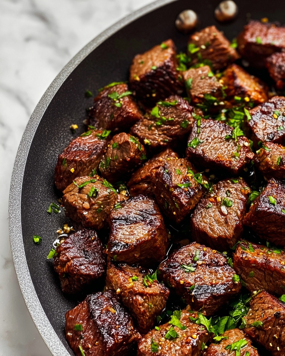 Garlic Butter Steak Bites Recipe - Recipe Image