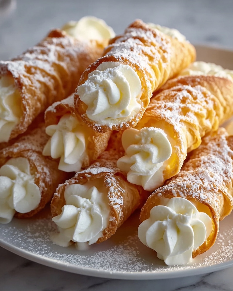 Lemon Meringue Pie Cannolis Recipe - Recipe Image