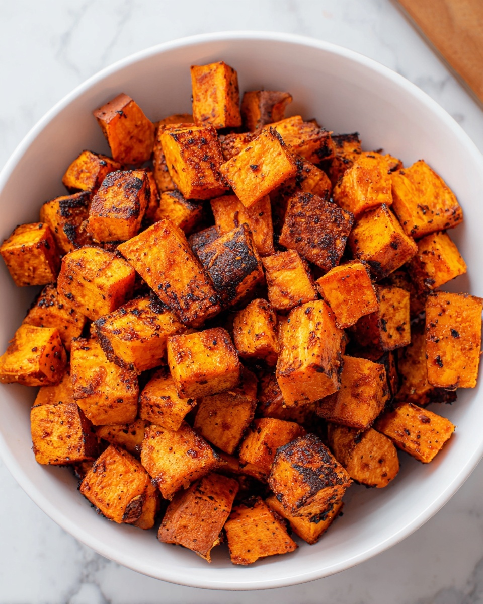 Crispy Roasted Sweet Potatoes Recipe - Recipe Image