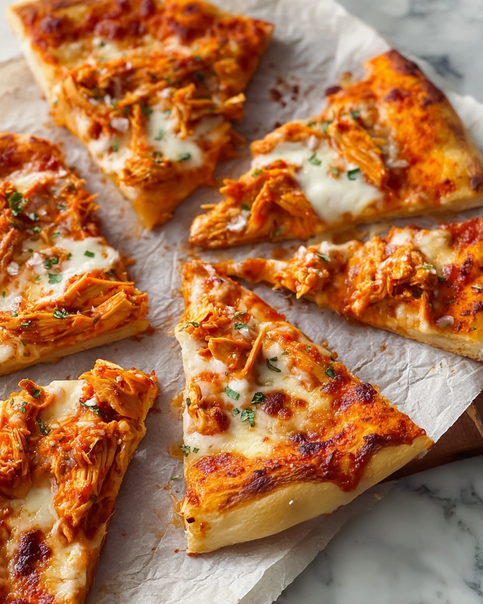 Buffalo Chicken Pizza Recipe - Recipe Image