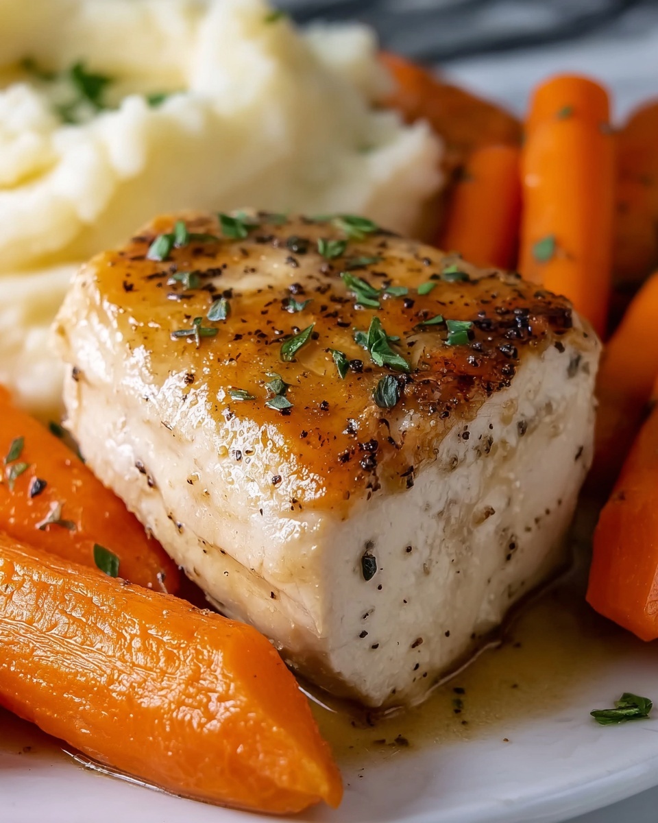 Garlic Herb Chicken & Carrot Plate Recipe - Recipe Image