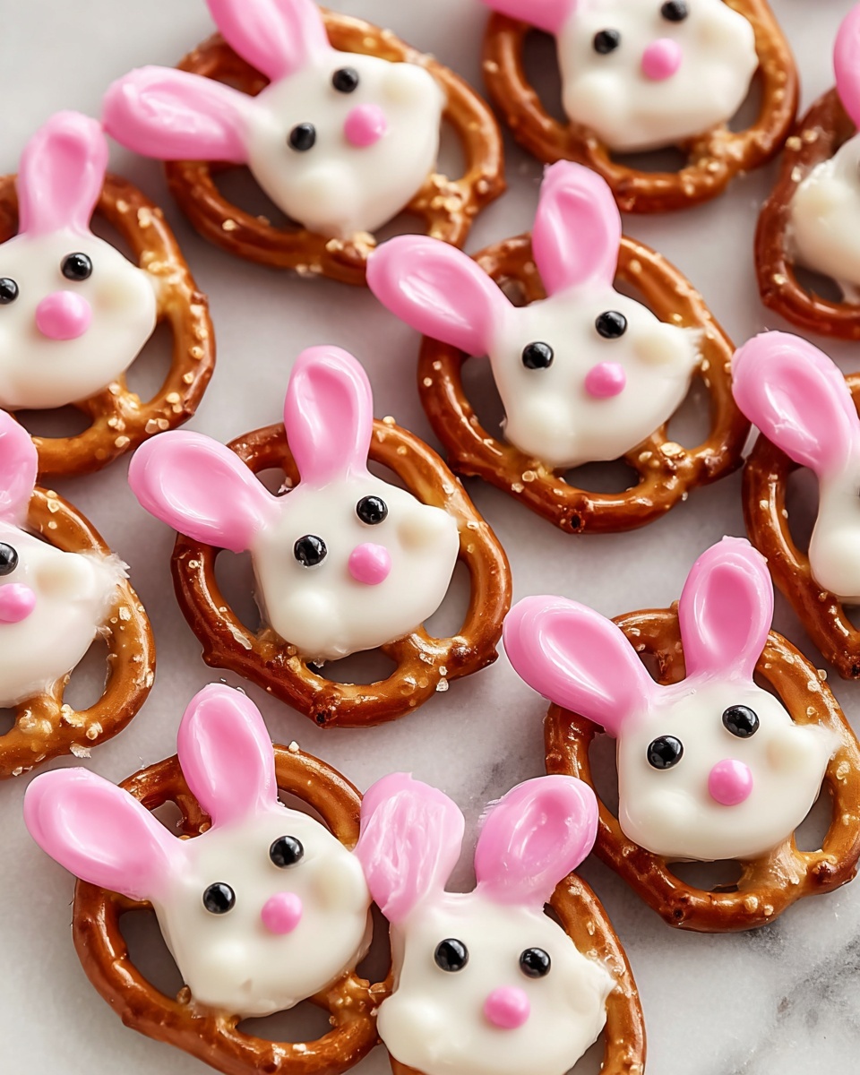 Bunny Pretzels Recipe - Recipe Image