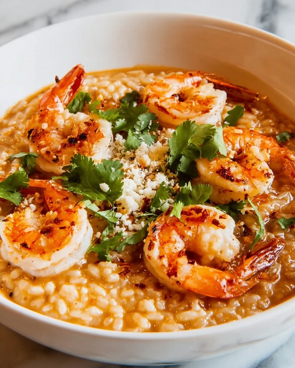 Red Curry Risotto with Shrimp Recipe - Recipe Image