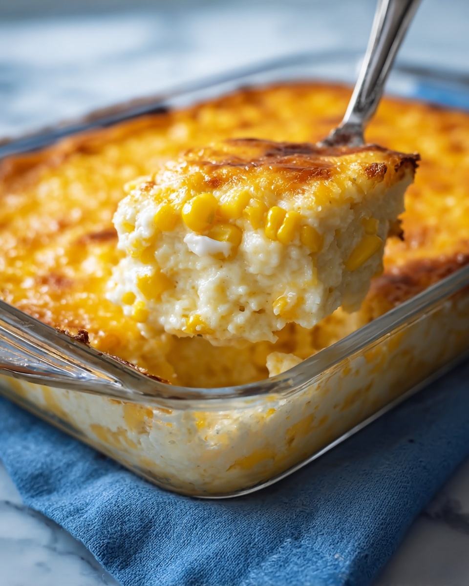 Cream Cheese Corn Casserole Recipe - Recipe Image