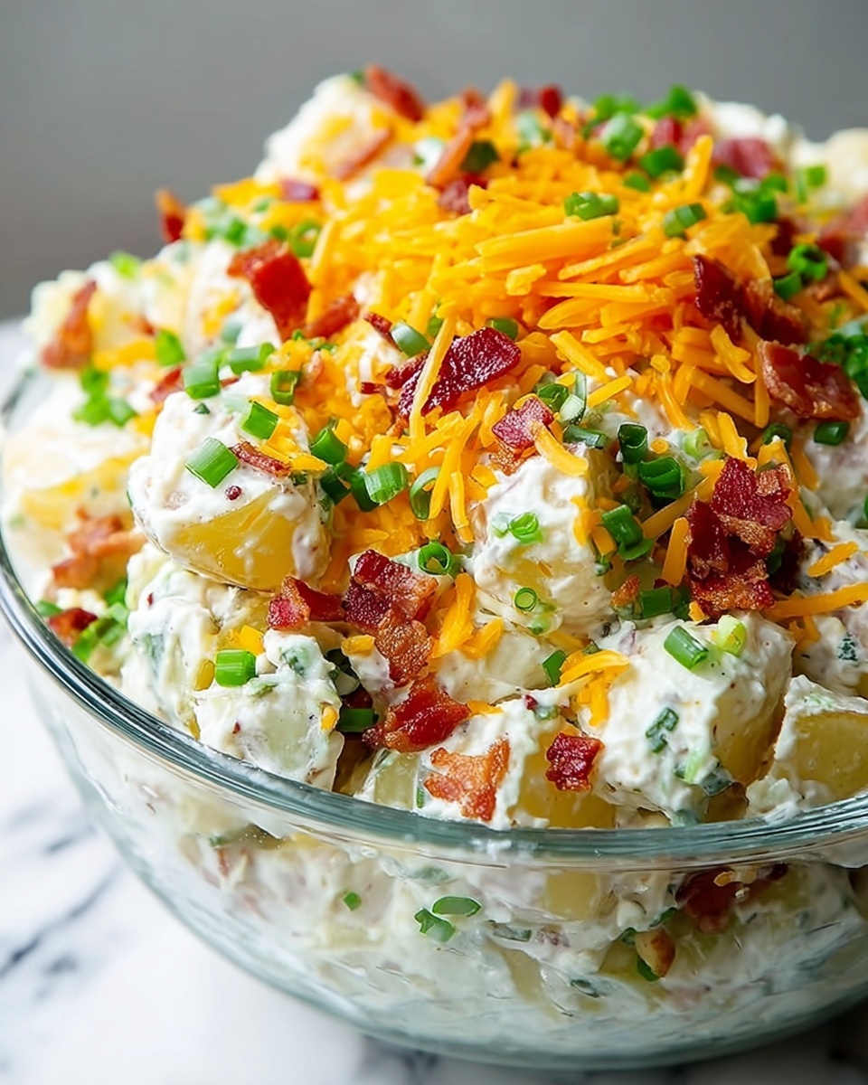 Loaded Baked Potato Salad Recipe - Recipe Image