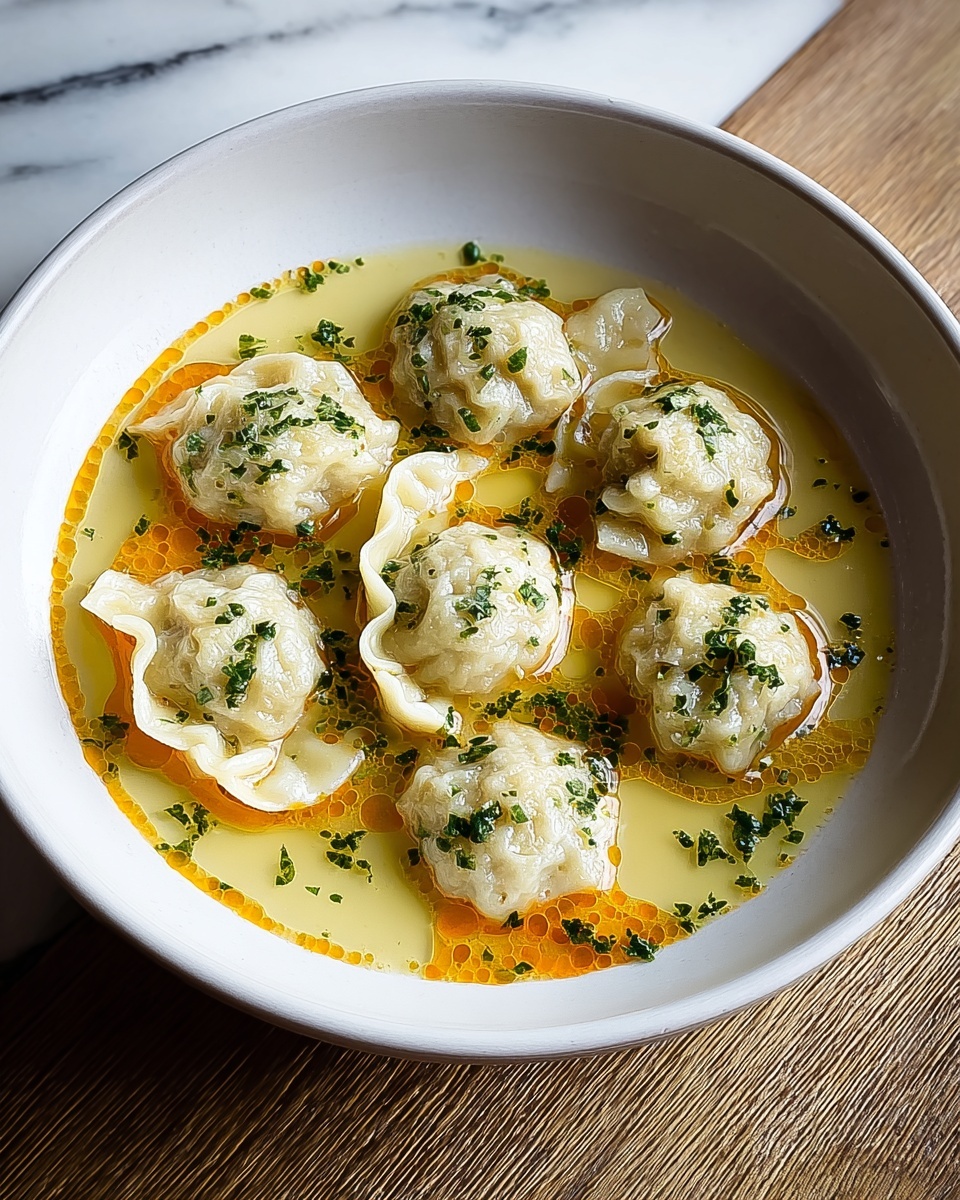 Thai Coconut Curry Dumpling Soup Recipe - Recipe Image