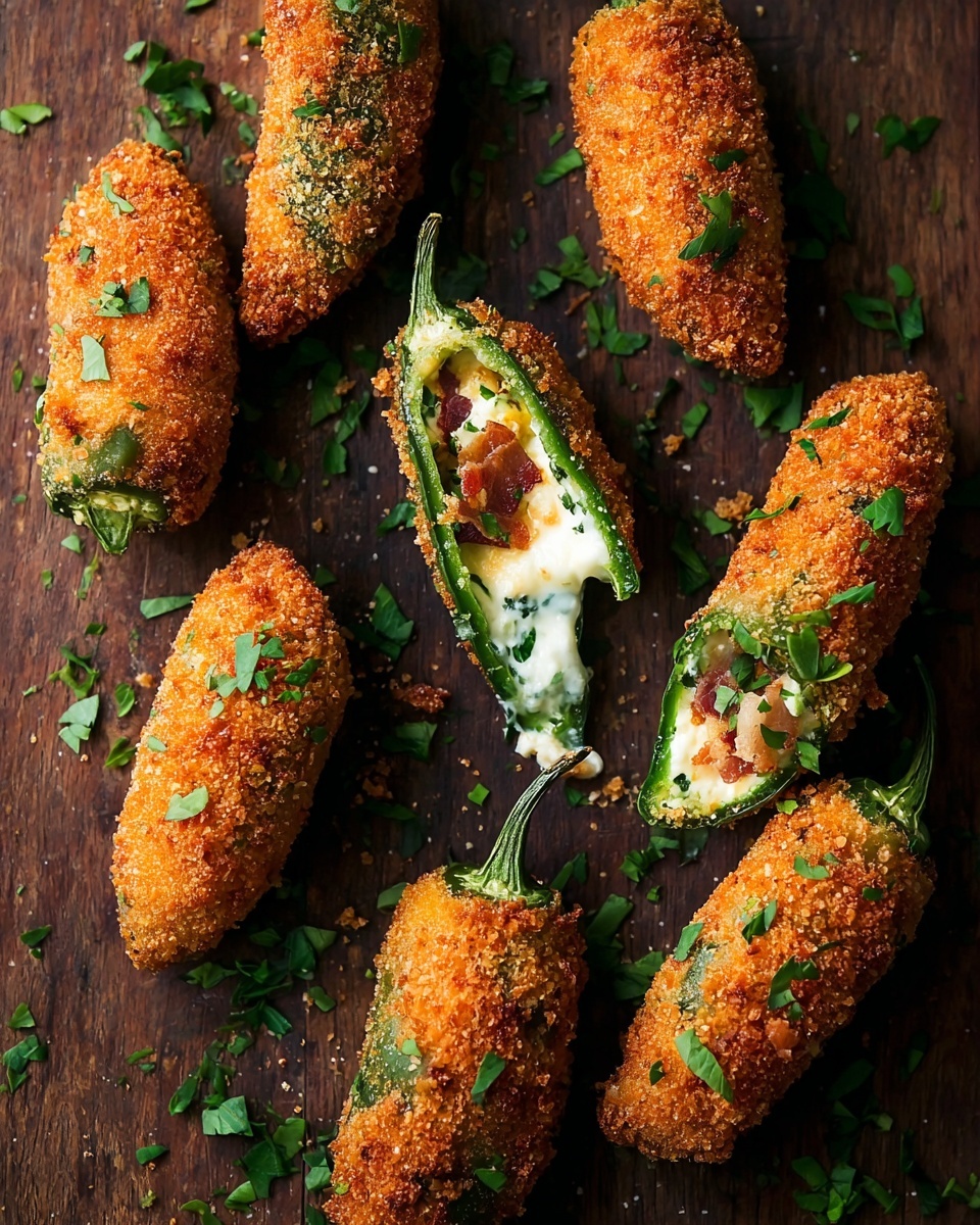 Spicy Bacon-Wrapped Jalapeño Poppers Recipe - Recipe Image