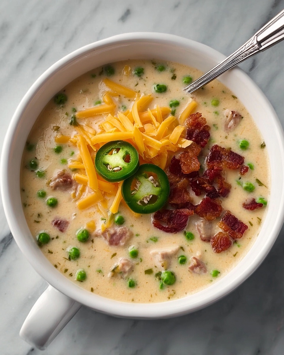 Jalapeno Popper Chicken Soup Recipe - Recipe Image