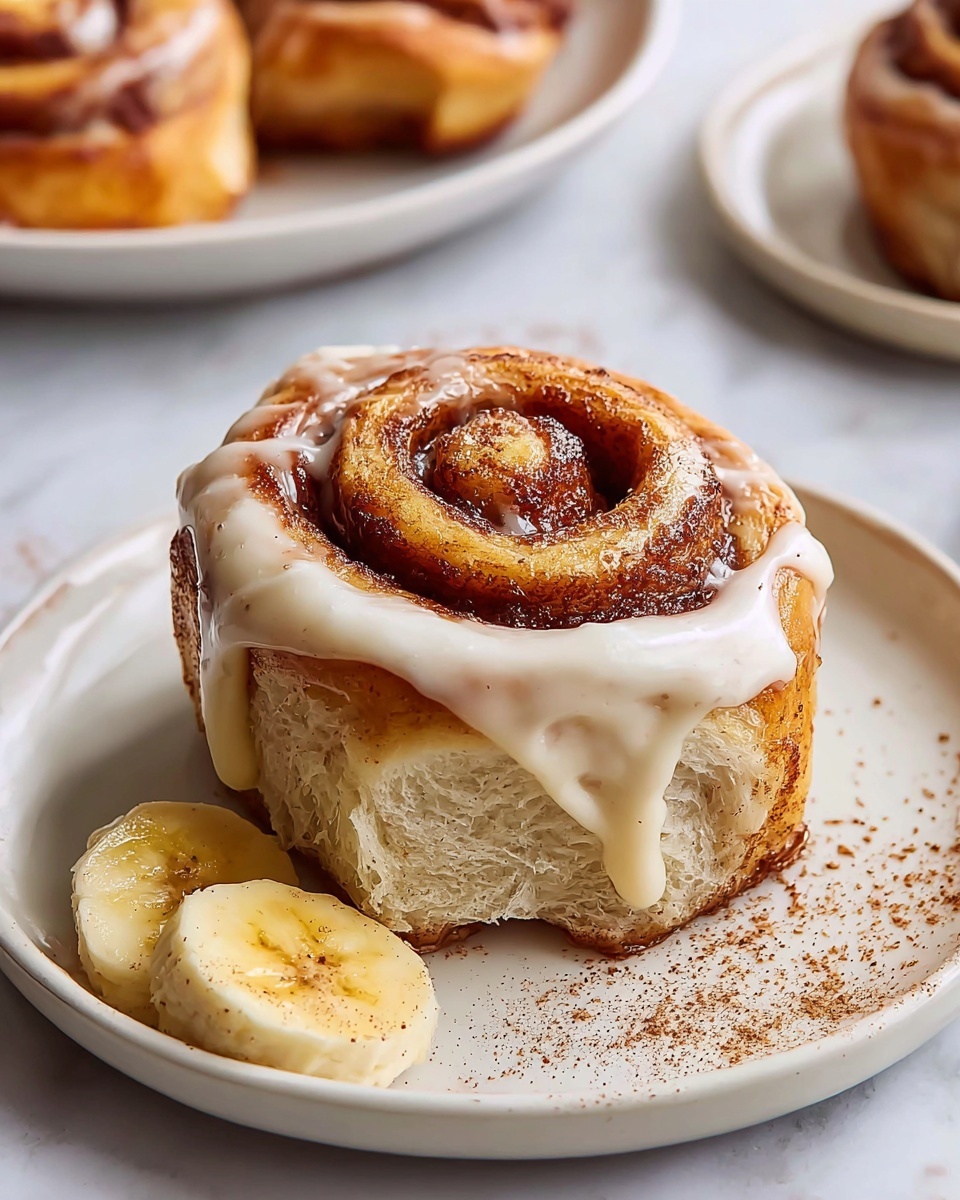 Banana Bread Cinnamon Rolls Recipe - Recipe Image