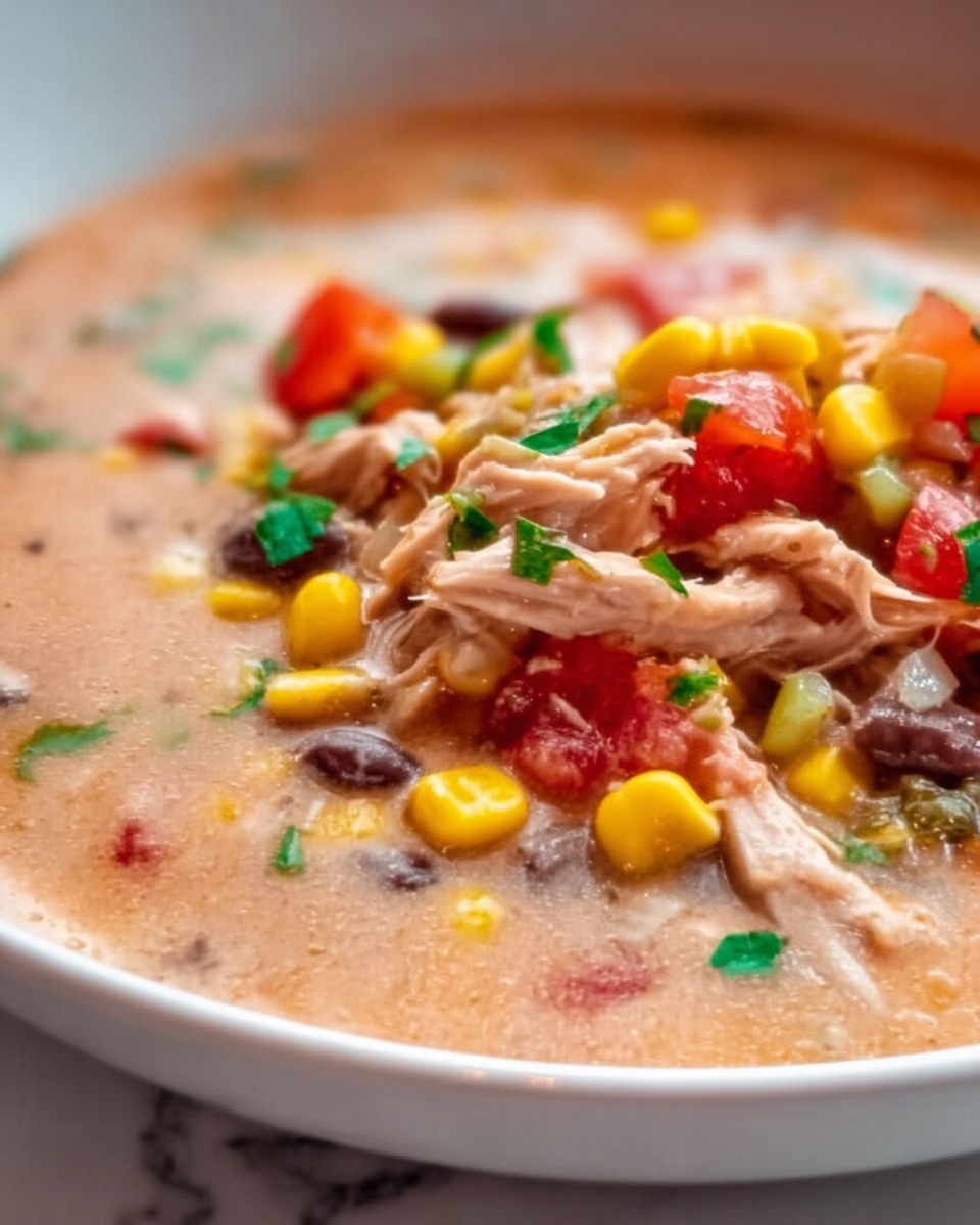Easy Chicken Taco Soup Recipe - Recipe Image