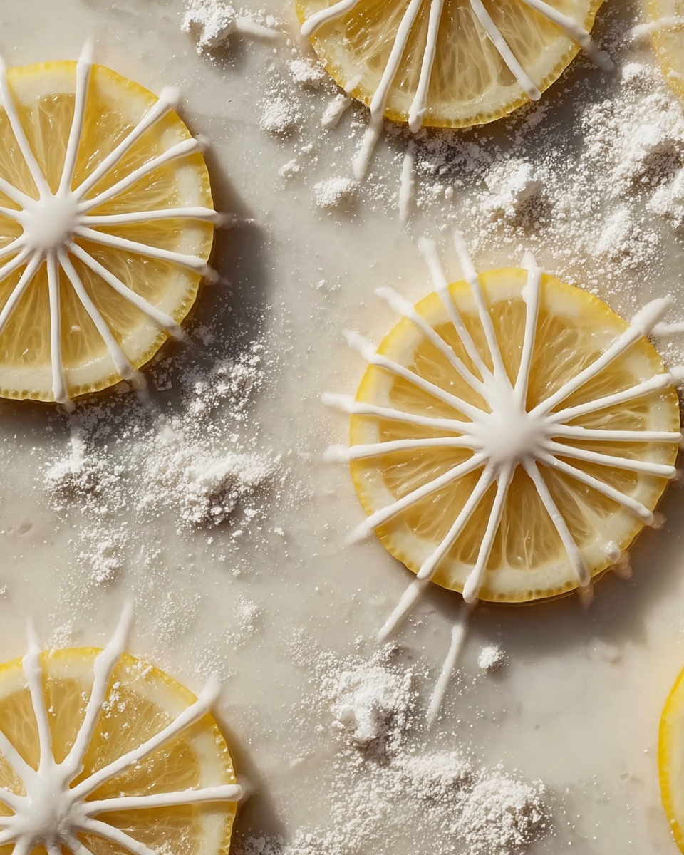 Lemon Snowflakes: A Delightful Citrus Treat Recipe - Recipe Image