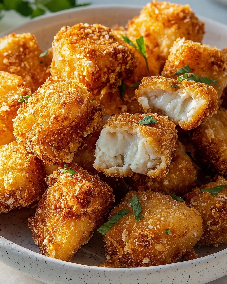 Crispy Baked Tofu Nuggets with Dipping Sauce Recipe - Recipe Image