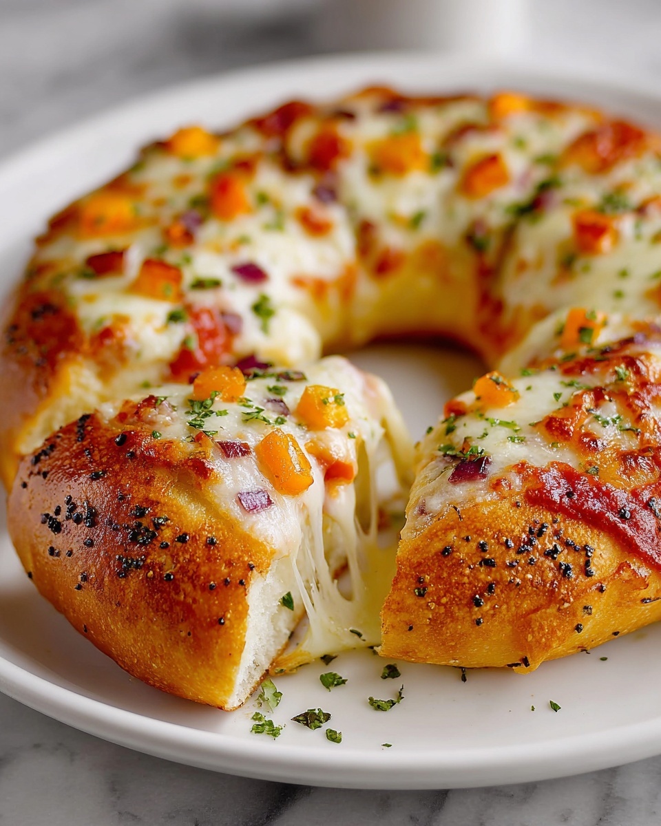 Homemade Air Fryer Pizza Bagels Recipe - Recipe Image