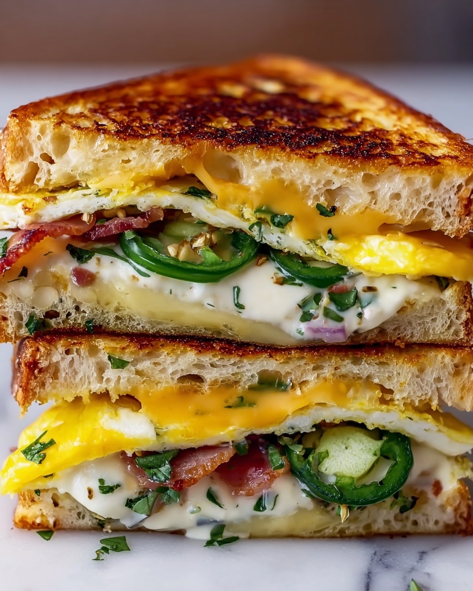 Jalapeño Popper Sandwich Recipe - Recipe Image