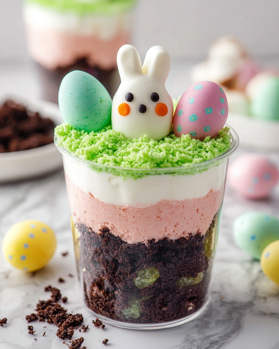 Easter Dirt Cups Recipe - Recipe Image