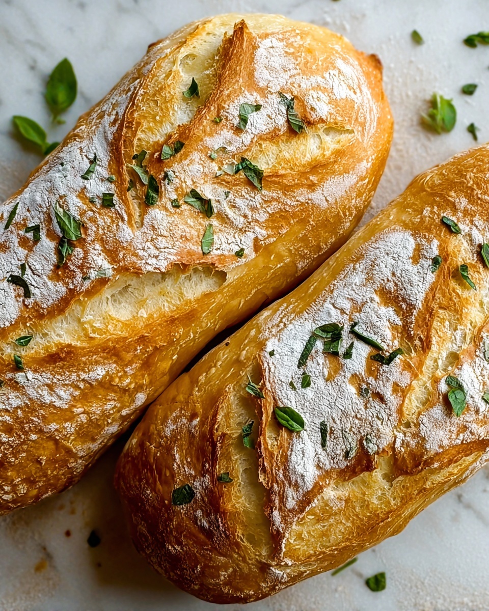 Crusty Italian Bread Recipe - Recipe Image