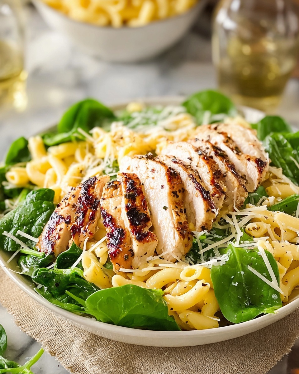 Chicken Caesar Pasta Salad Recipe - Recipe Image