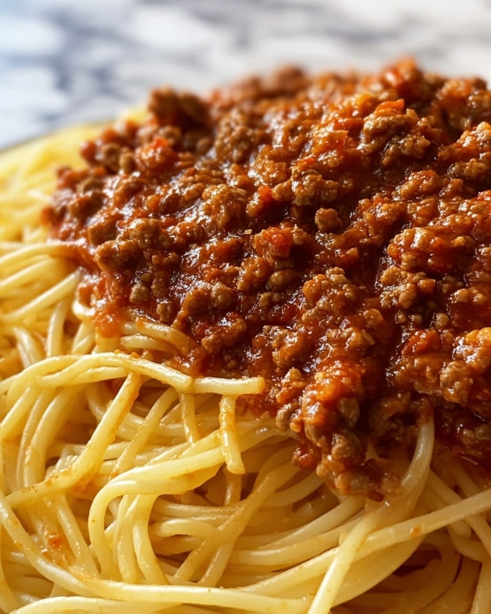 Slow Cooker Church Supper Spaghetti Recipe - Recipe Image