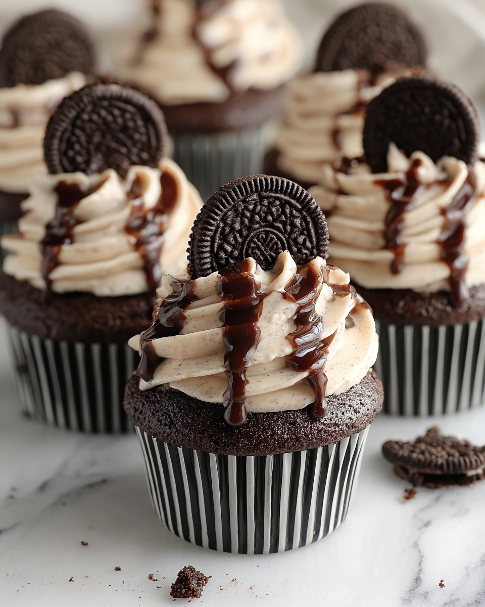 Cookies and Cream Cupcakes Recipe - Recipe Image