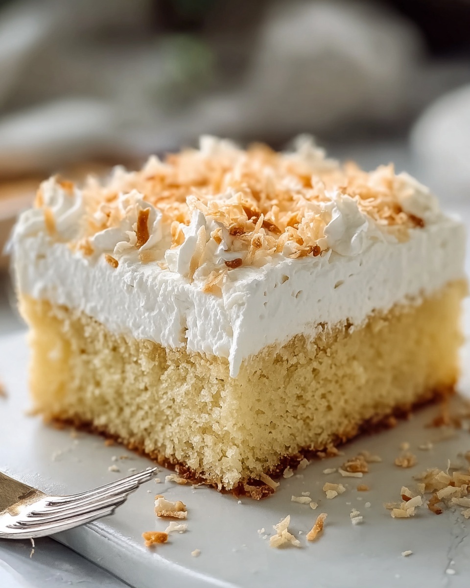 Coconut Cream Dream Cake Recipe - Recipe Image