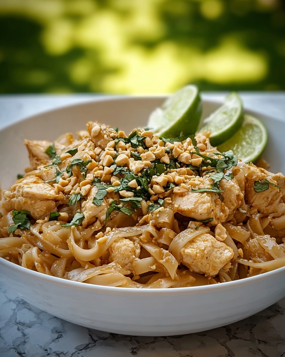 Chicken Pad Thai Recipe - Recipe Image