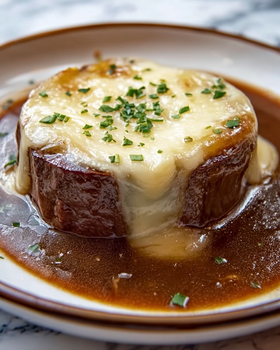French Onion Beef Short Rib Soup Recipe - Recipe Image