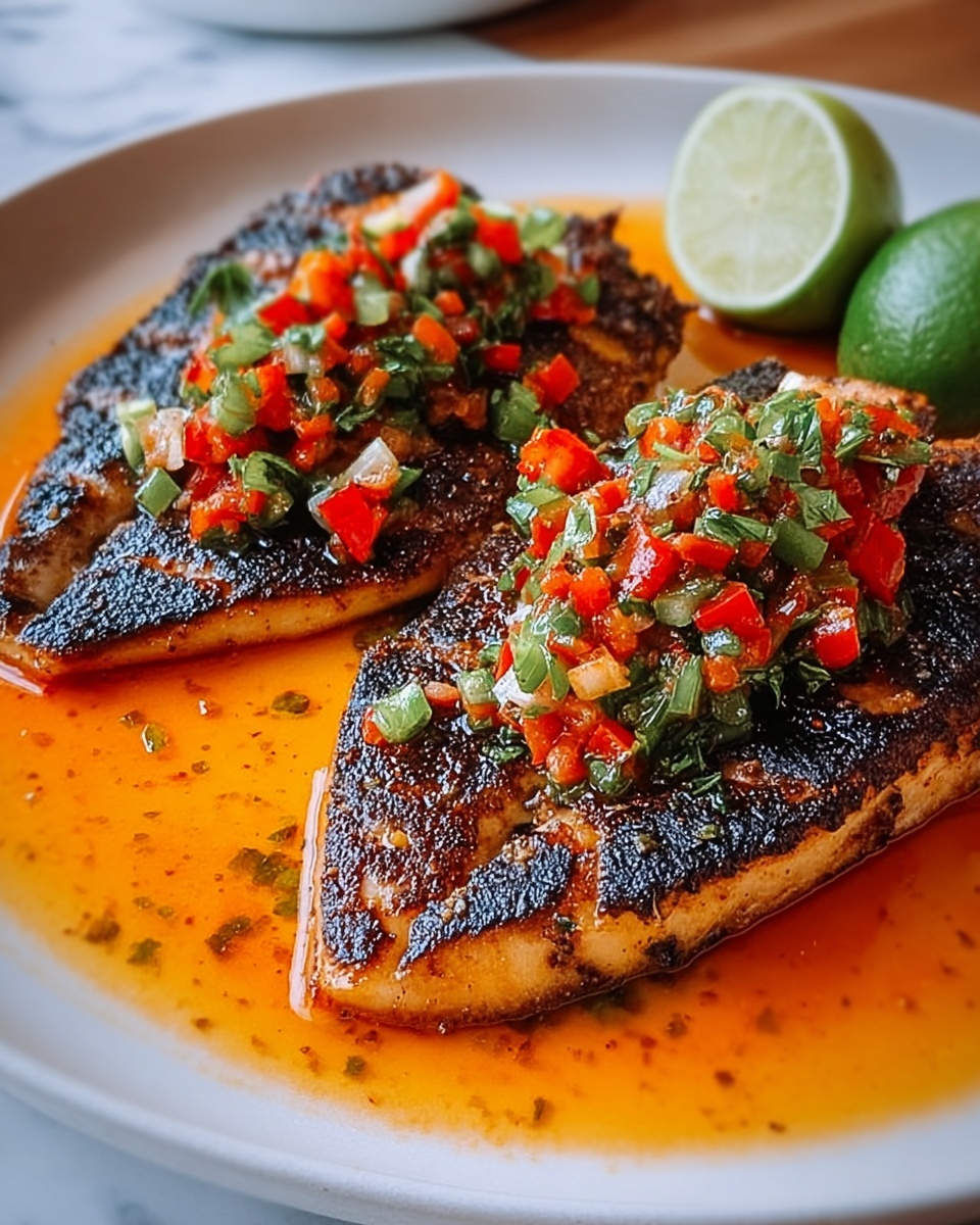 Red Snapper with Creamy Creole Sauce Recipe - Recipe Image