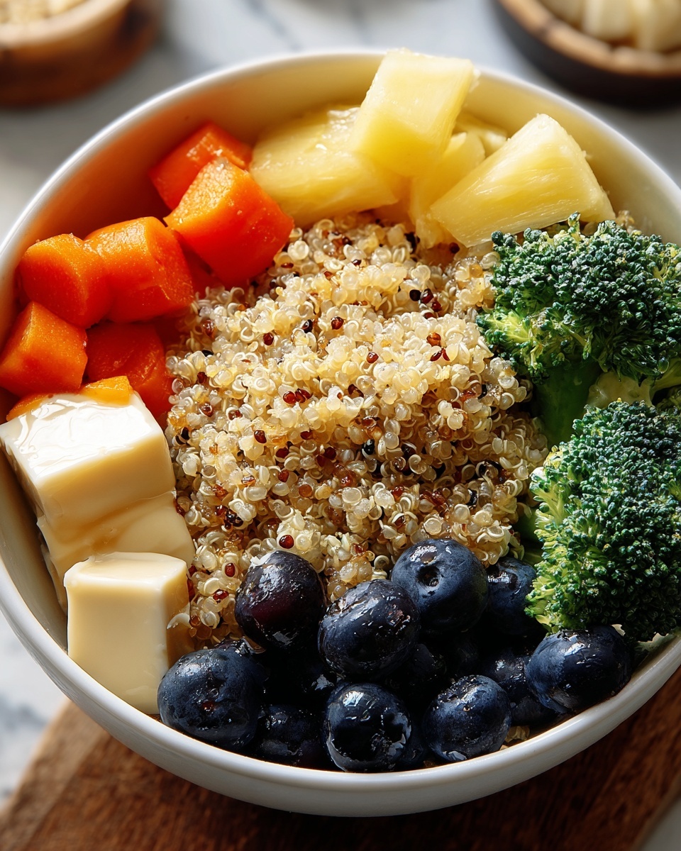 Quinoa Bowl with Grilled Veggies and Avocado Recipe - Recipe Image