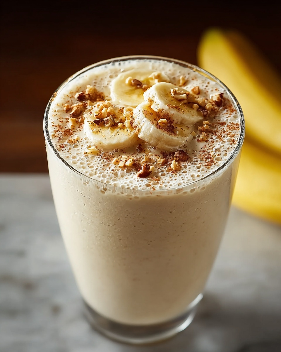 Easy Banana Milkshake Recipe - Recipe Image