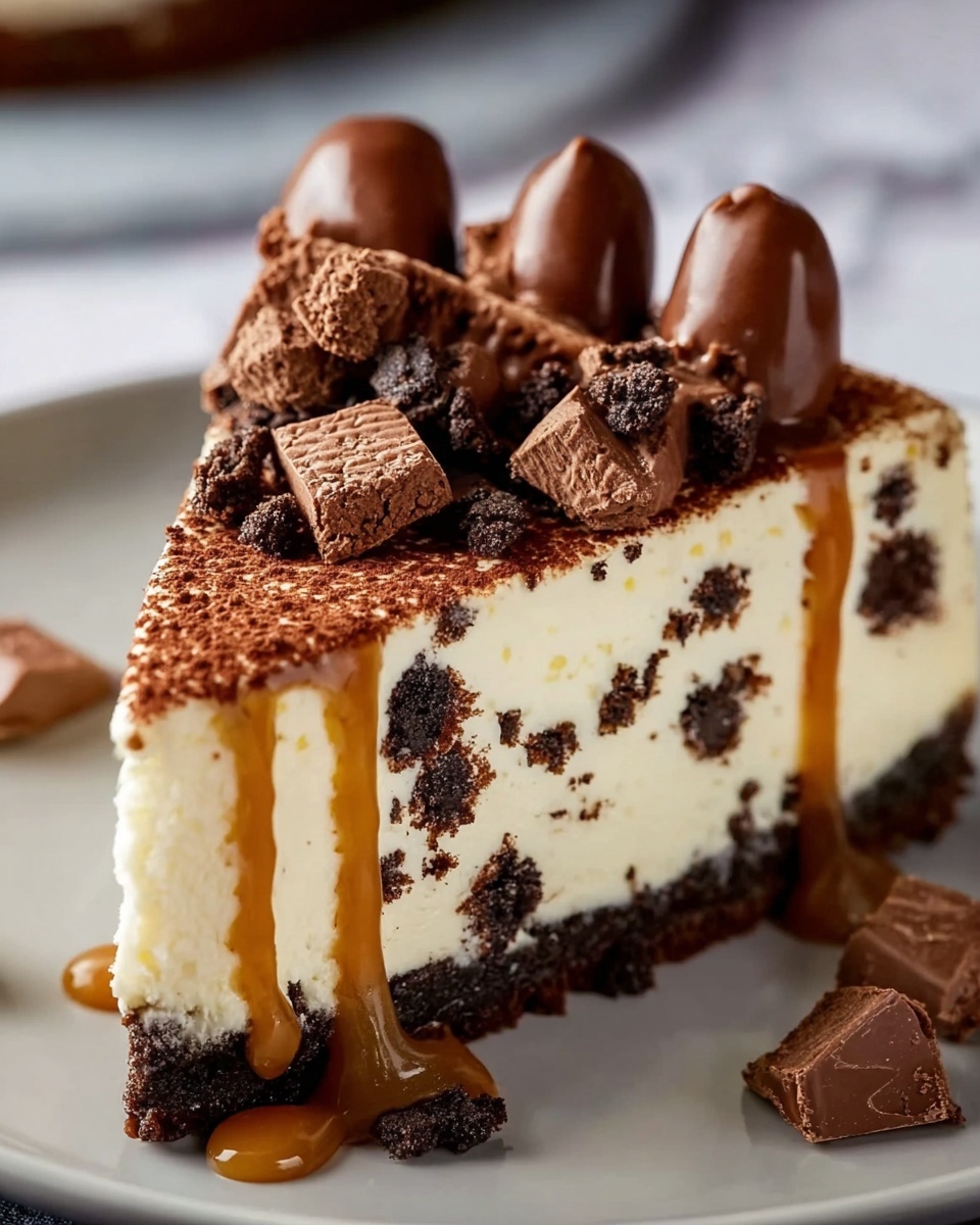 Butterfinger Cheesecake Recipe - Recipe Image