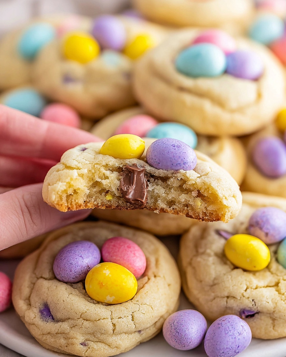 Cadbury Mini Egg Cookies Recipe - Recipe Image