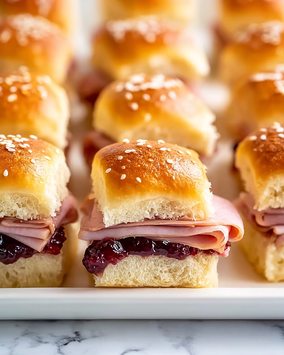 Turkey Cranberry Sliders Recipe - Recipe Image