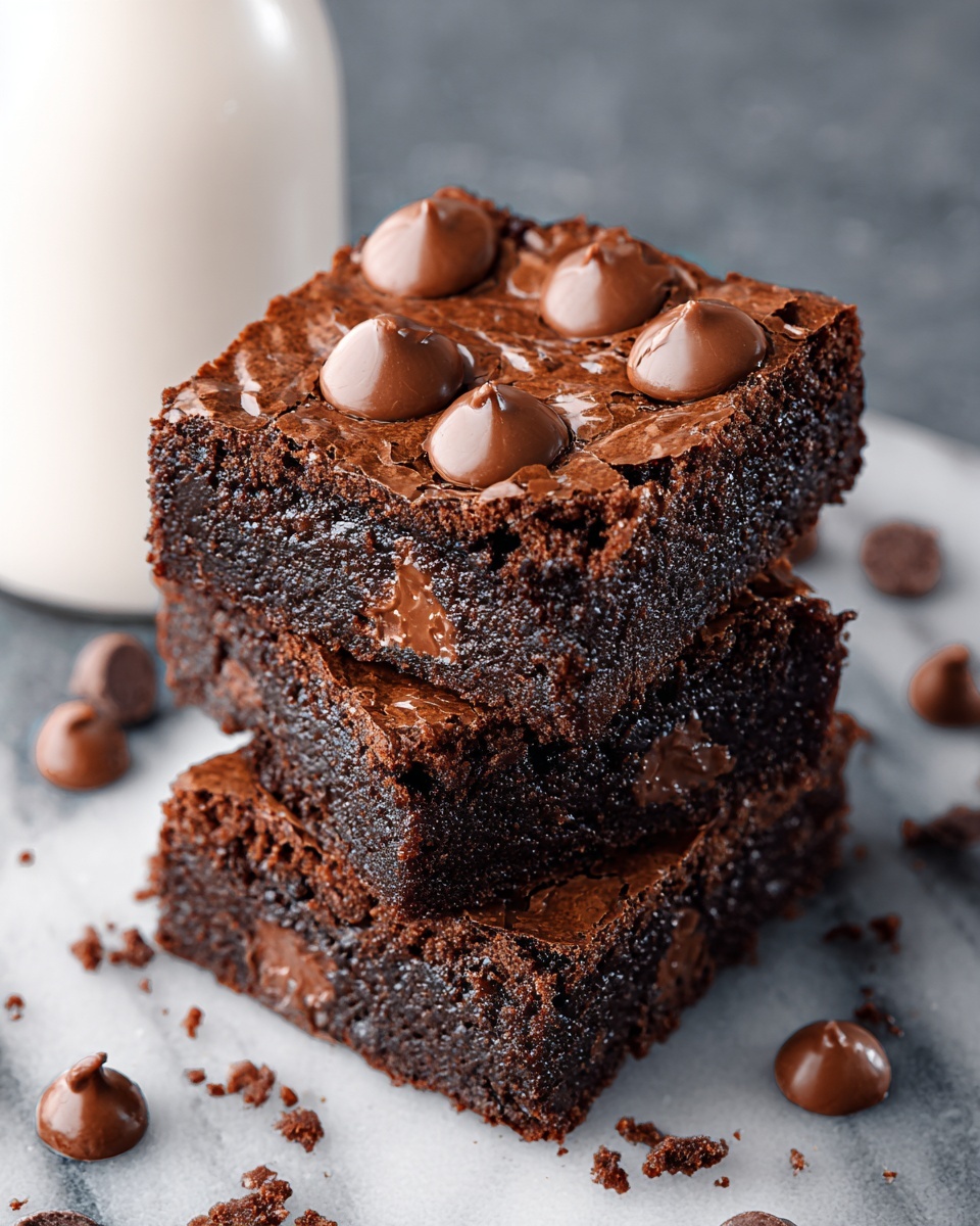 Greek Yogurt Brownies Recipe - Recipe Image