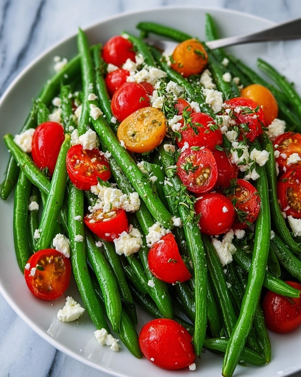 Green Bean and Feta Salad Recipe - Recipe Image
