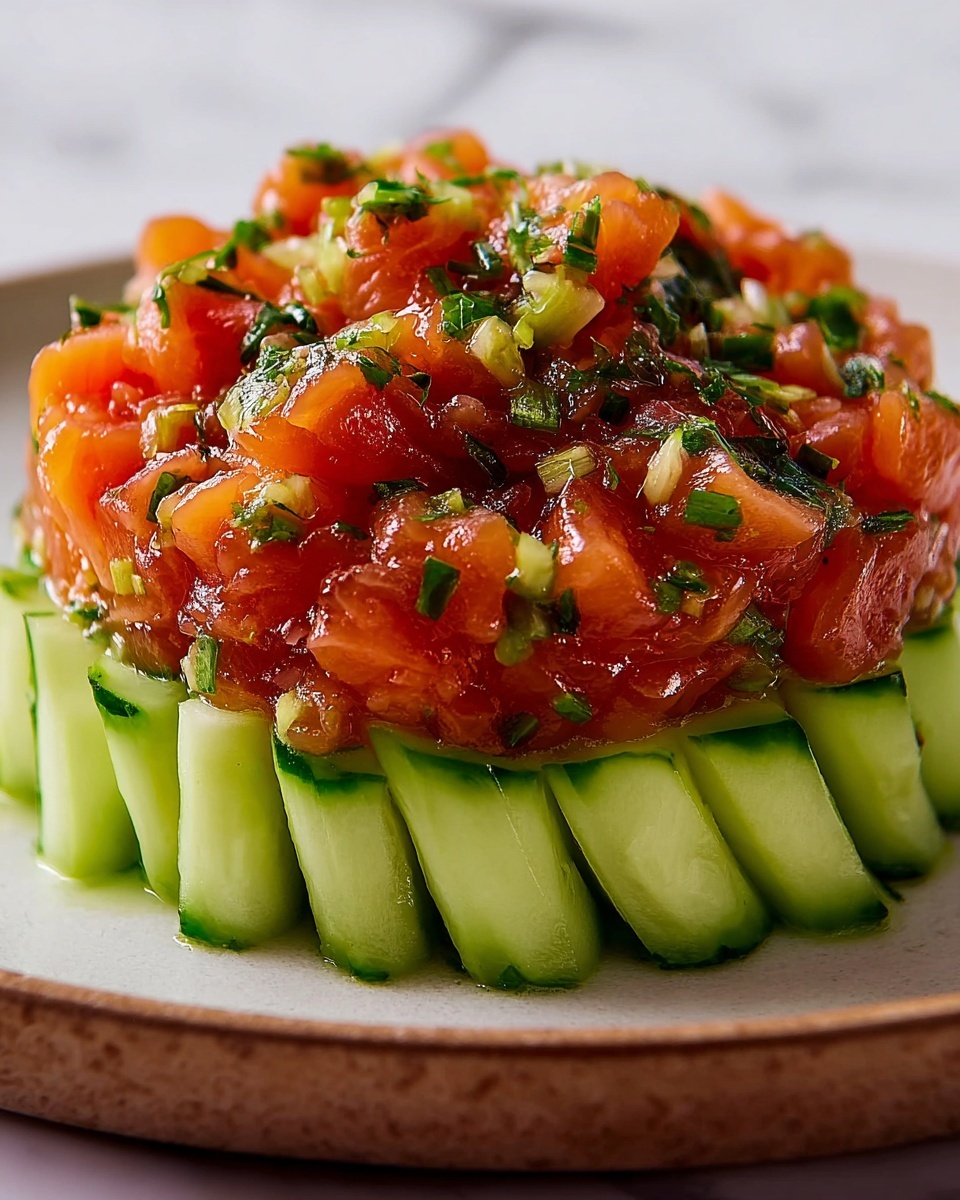 Sweet Chermoula Tuna Tartare Recipe - Recipe Image