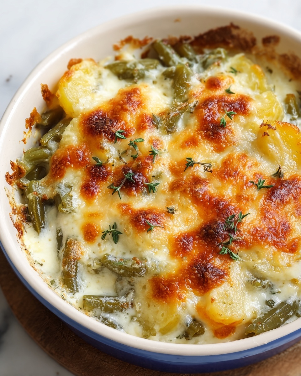 Green Bean and Potato Casserole Recipe - Recipe Image