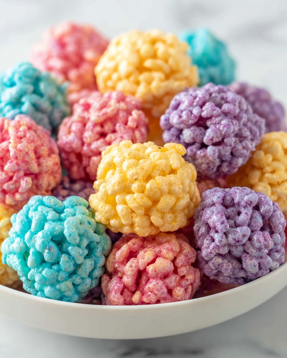 Easter Egg Rice Krispie Treats Recipe - Recipe Image