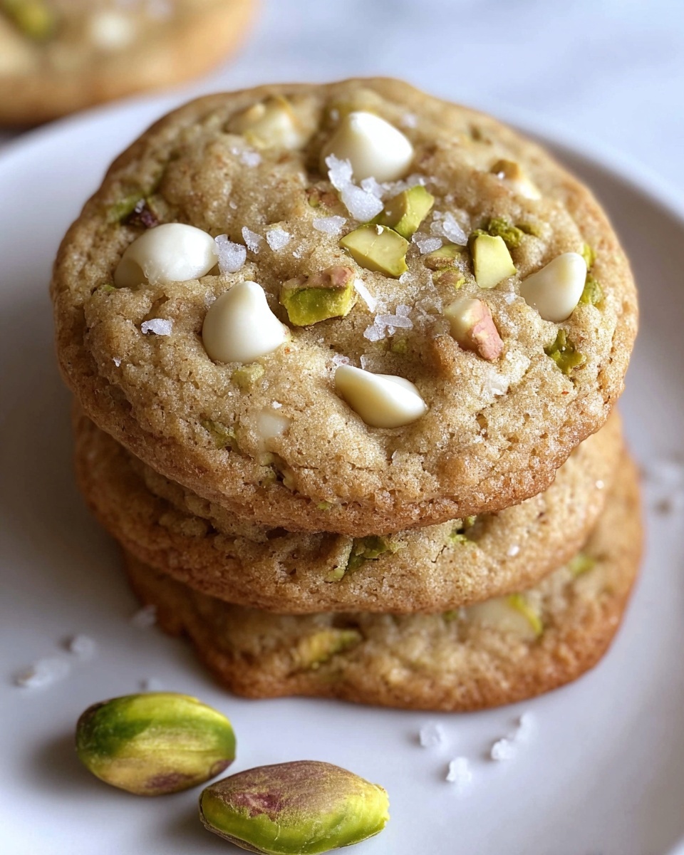 Salted Honey Pistachio Cookies Recipe - Recipe Image