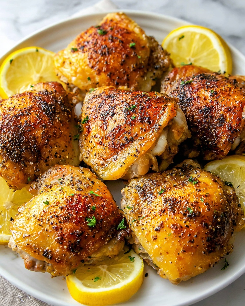 Juicy Baked Chicken Thighs Recipe - Recipe Image