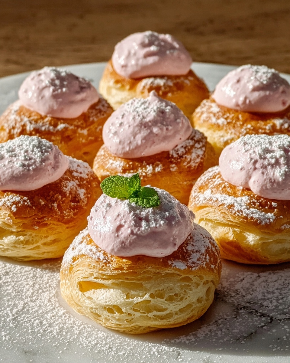 Strawberry Cream Puffs Recipe - Recipe Image