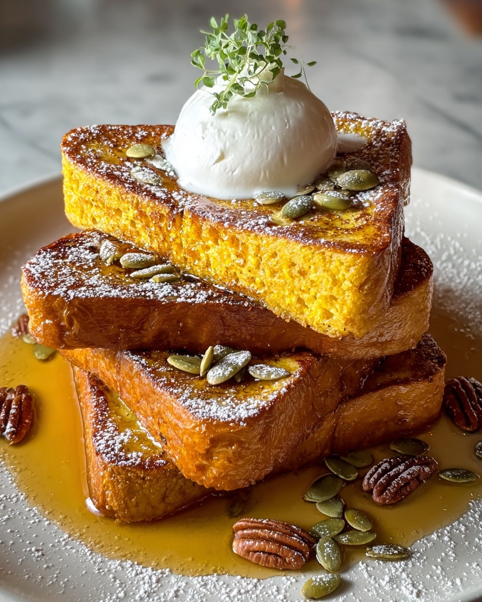 Fall Pumpkin French Toast Recipe - Recipe Image